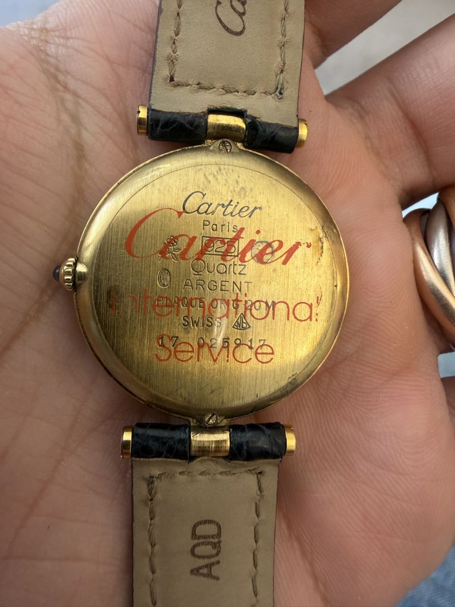 Cartier Montres: Cartier Vendome Must Lapis – D'occasion à Genève par Est1986blkos 2