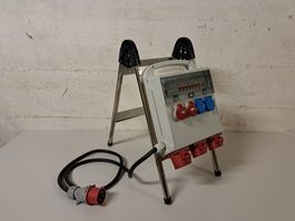 32A Bauverteiler Stromprovisorium Stromverteiler Neu