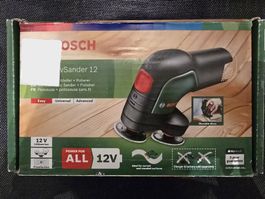 Bosch EasyCurvSander 12 Akku-Exzenterschleifer & Polierer