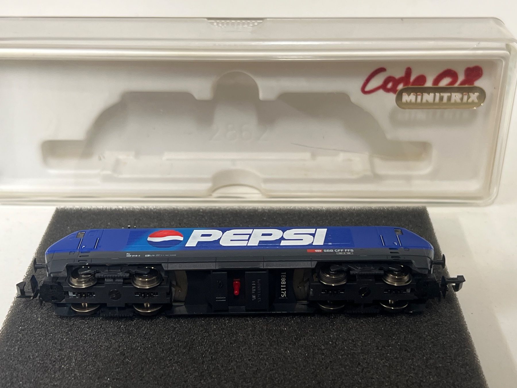 Trix Modellini di ferrovie: Minitrix SBB PEPSI DESIGN DIGITAL SPUR N – Nuovo e nell'imballaggio originale da Neuenhof venduto da ludovicco 5