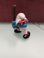 Figurine Schtroumpf Baseball Vintage