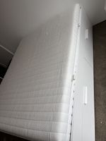 Bettgestell 160cm/200cm, inkl. Matratze und Lattenrost (2x)