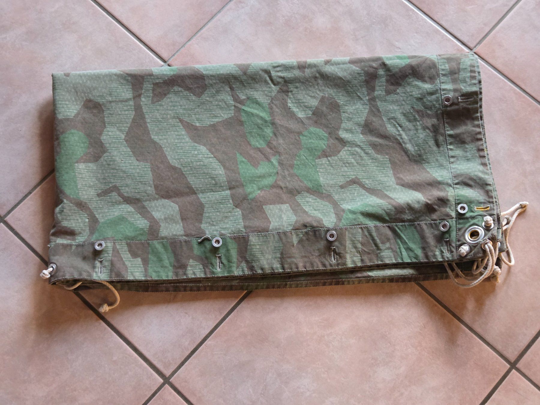 Schweizer Armee Coperte: Toile de rebus originale armée suisse – Usato da Choëx venduto da Solmo51 3