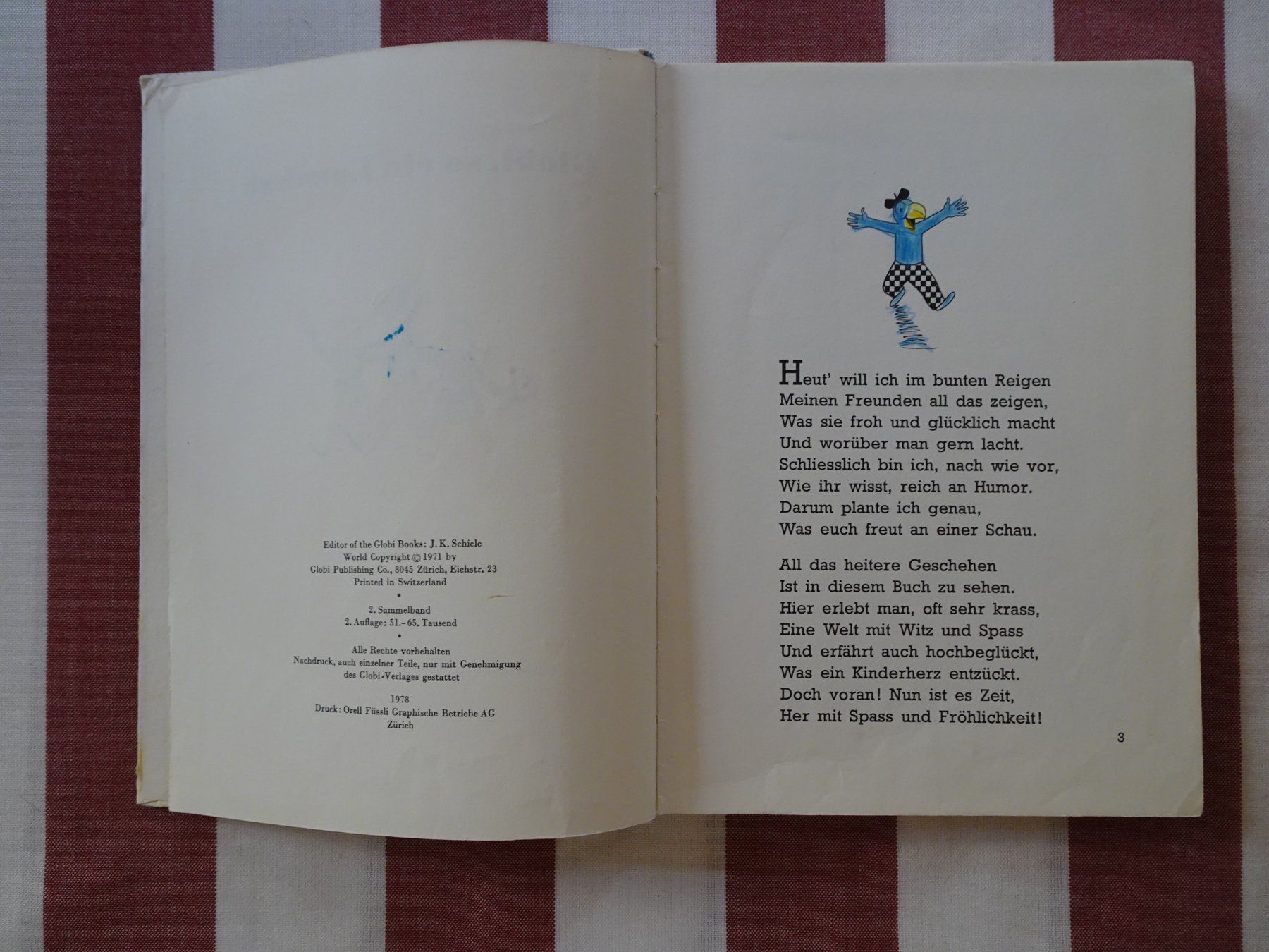 Fumetti: Globi so ein Lausbub - 2. Auflage 1978 - G1095 – Usato da Küssnacht am Rigi venduto da Bookslove 2