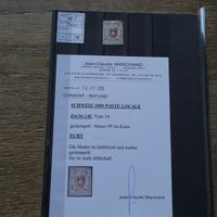 POSTE LOCALE 14 I Type 14  Kat. 2100.- Zustand siehe BEFUND
