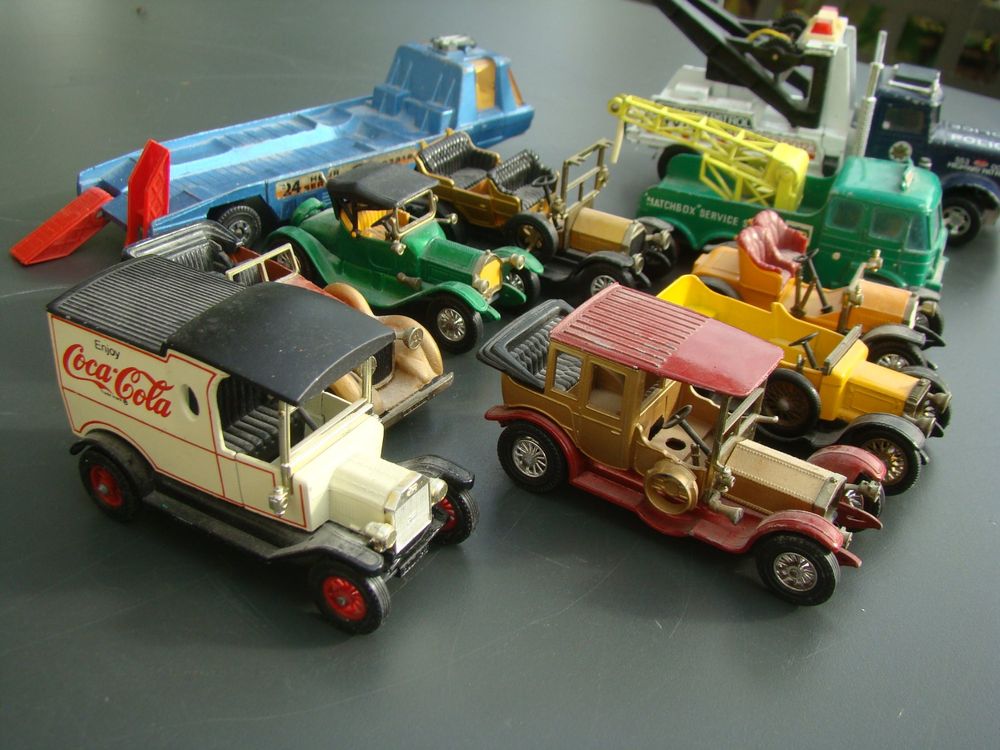 10 alte Matchbox Autos 70er Jahre Oldtimer Coca Cola etc rar Kaufen auf Ricardo