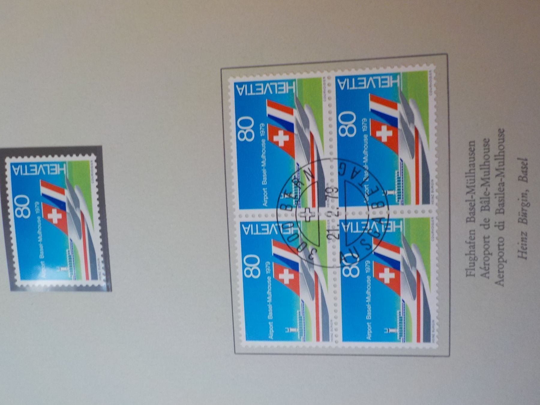Tutti i francobolli: 1979, Jahresausgabe GD-PTT – Difettoso da Muri b. Bern venduto da Ricardoverkauf 4