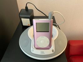 Mini iPod pink von Apple, mit Lautsprecher