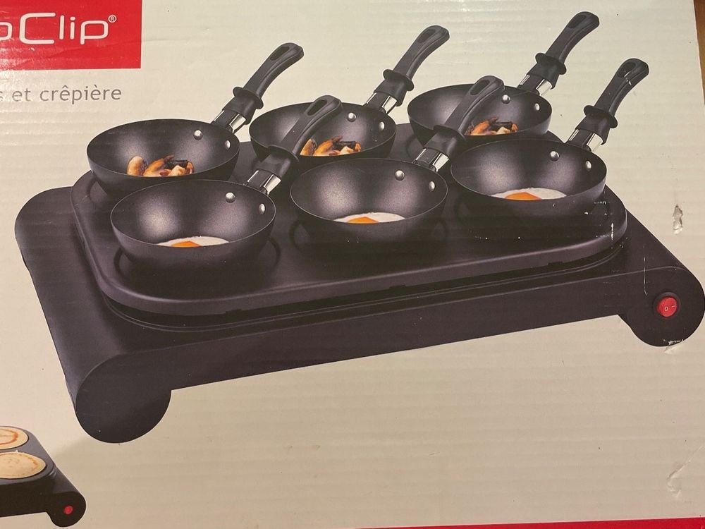 Mini Wok und Crepes Set DomoClip | Kaufen auf Ricardo