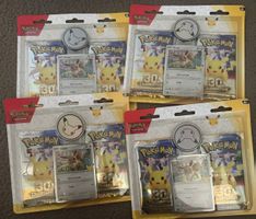 0th Pokemon Celebration 4x2pack Blister EN