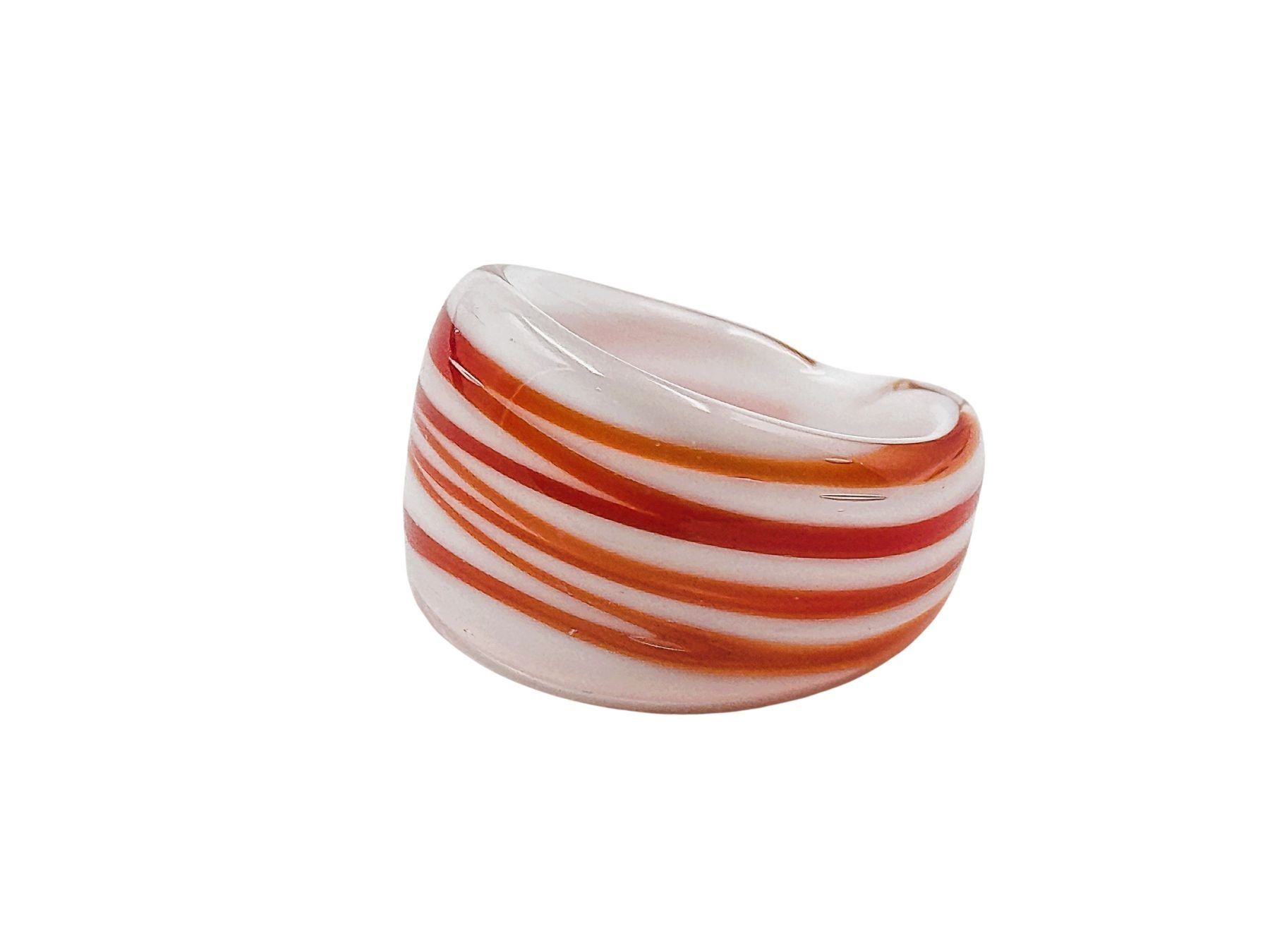 Murano Anelli: Ring Murano Glas G 53 Breite 14mm – Nuovo e nell'imballaggio originale da Oberkulm venduto da Murano-Schmuck 1