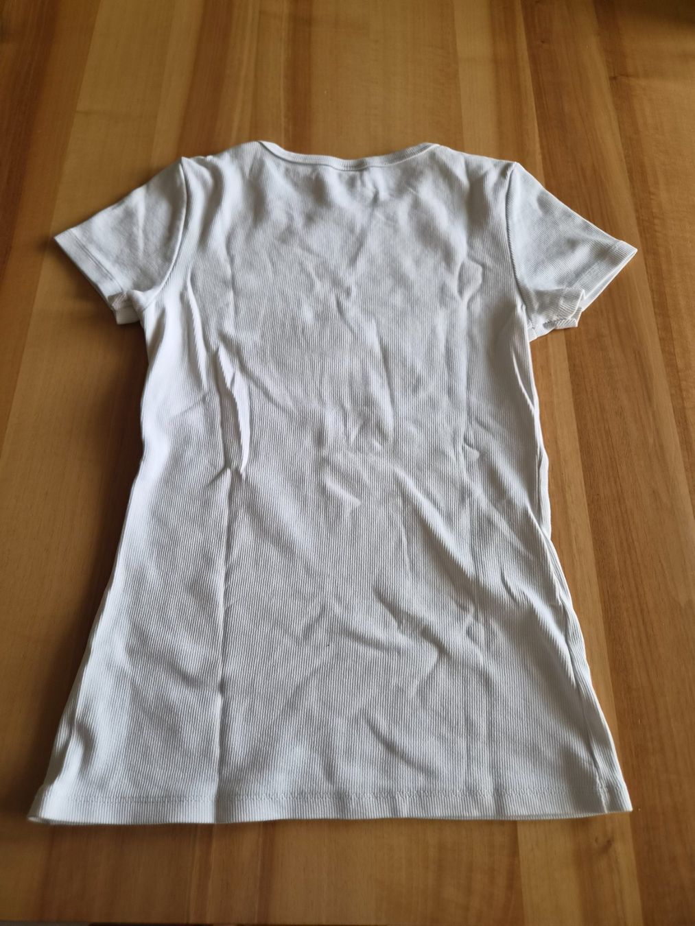 H&M T-Shirts: H&M Basic T-Shirt Weiss Grösse S – Gebraucht aus Ibach von urs_sl5h 1
