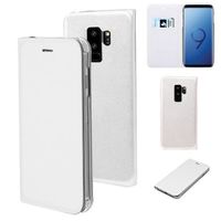 Hülle Etui Flip Cover Wallet Case für Samsung Galaxy S9