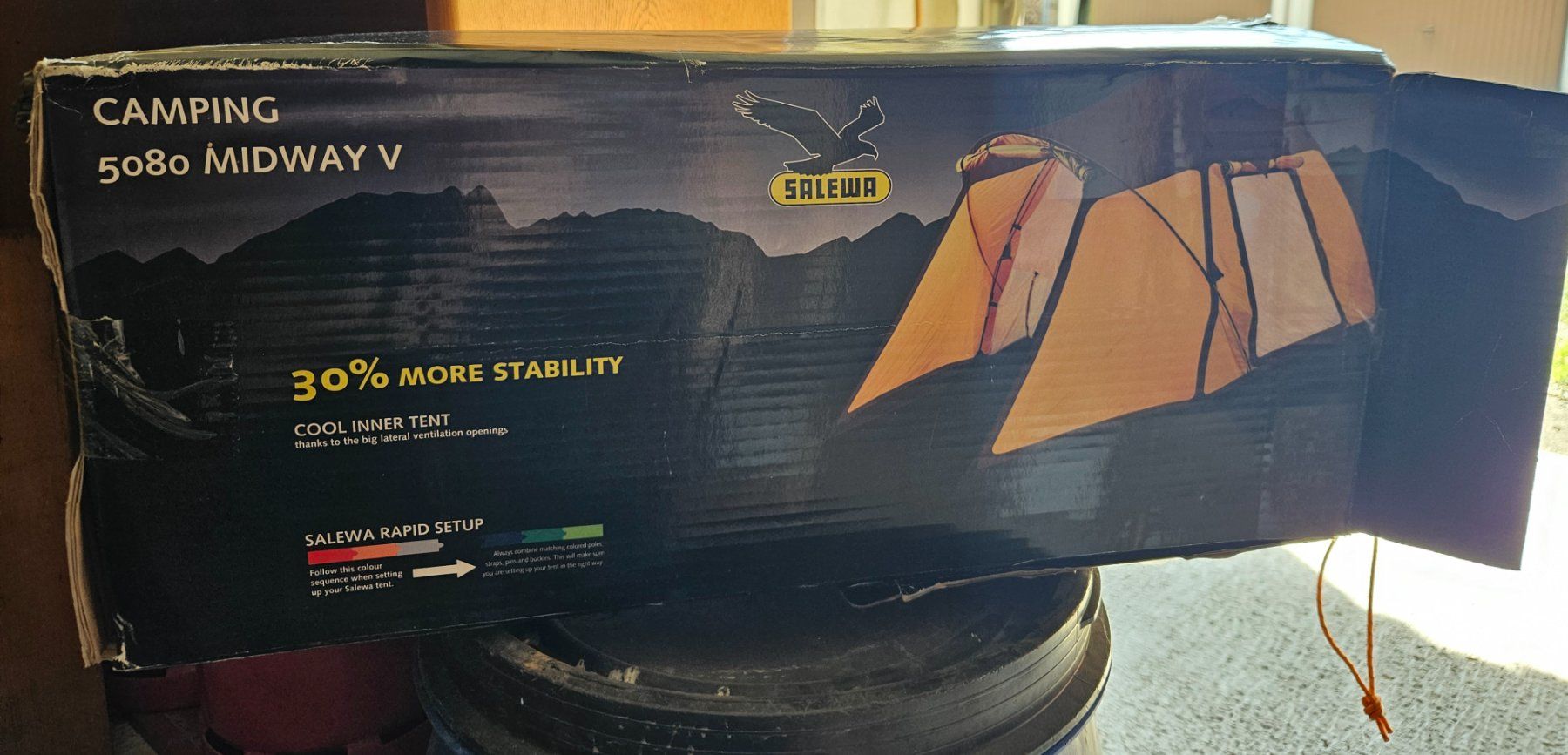 Salewa Tende : 4-5 Personen Zelt Salewa – Usato da Egliswil venduto da nor_fwl6 5