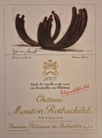Mouton Rothschild Litho, 2007, Bernar Venet