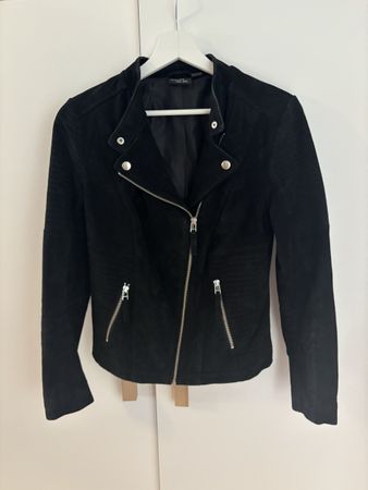 Esmara by Heidi Klum Damen Bikerjacke schwarz – Gr. 40
