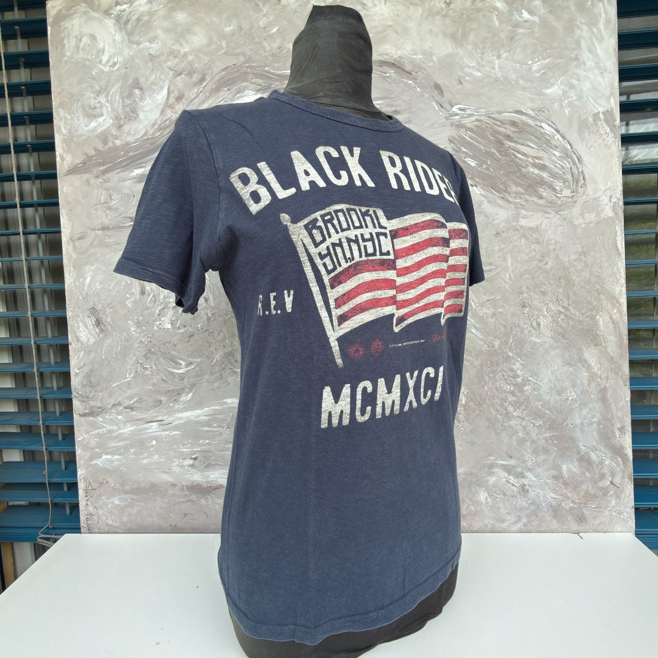 Pull&Bear T-shirt: T-Shirt Graphique "Black Riders" – Usato da Thônex venduto da Suisse.Shopping 2