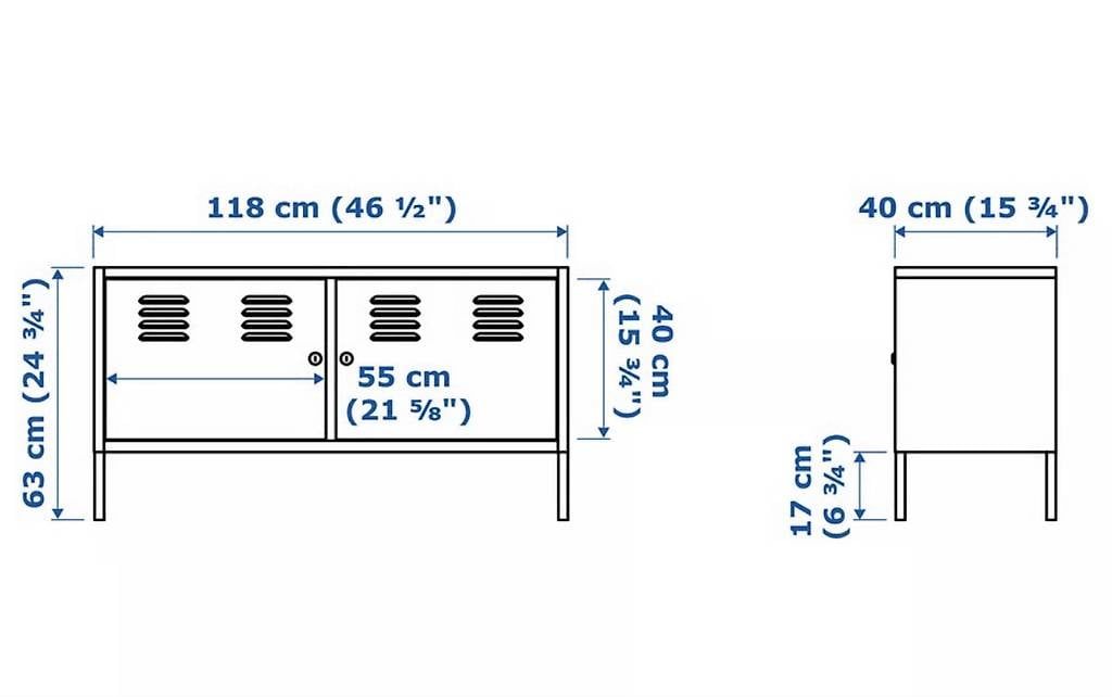 Ikea Cassettiere: IKEA PS Metallschrank / Sideboard – Usato da Weinfelden venduto da Marcoscherrer98 3