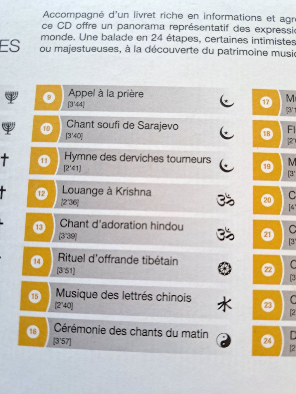 CDs: Coffret Musiques sacrées – D'occasion à Pully par bro_n52j 4