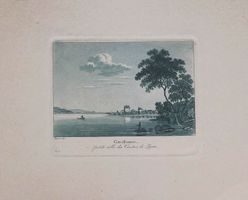 Greifensee Aquatinta von Sperli