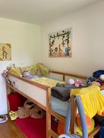 Kids Ikea Bunk bed + mattress + sky to attach on the bunkbed