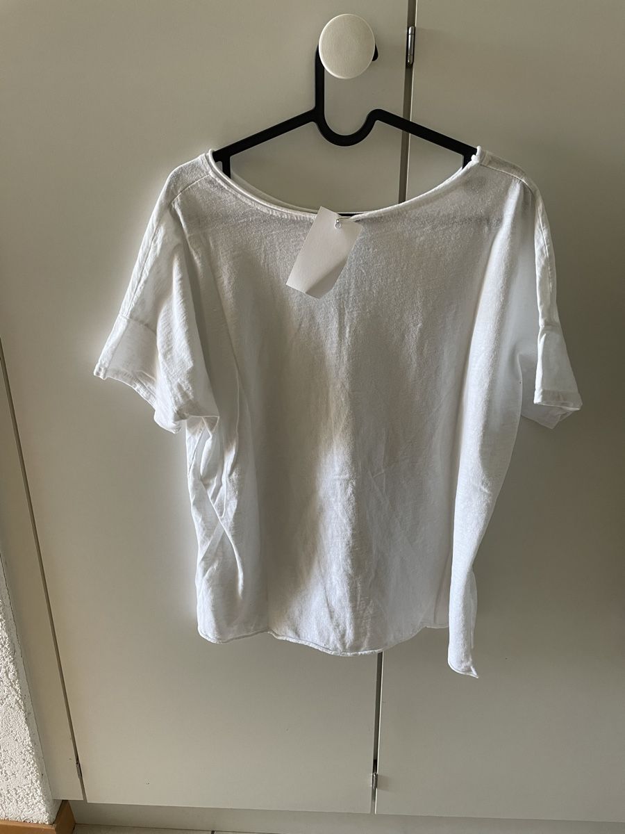 T-shirt: T-shirt blanc m avec inscription "Love" – Nuovo (secondo la descrizione) da Pully venduto da kaba07 1