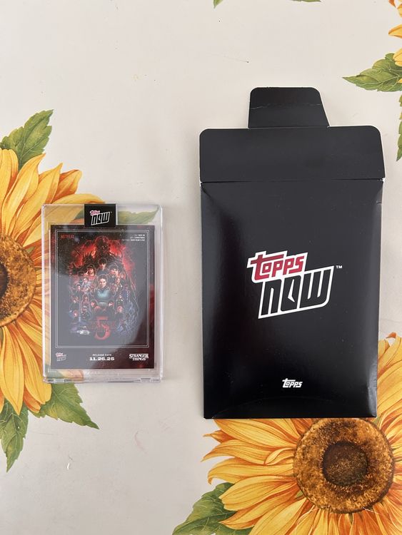 2025 Stranger Things Topps NOW® Card STRA 1 Stk. (Neu (gemäss ...