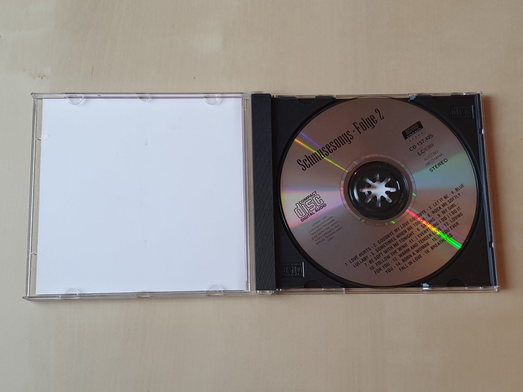 CDs: Schmuse Songs Vol. 2 – D'occasion à Stansstad par collectorsshop 2