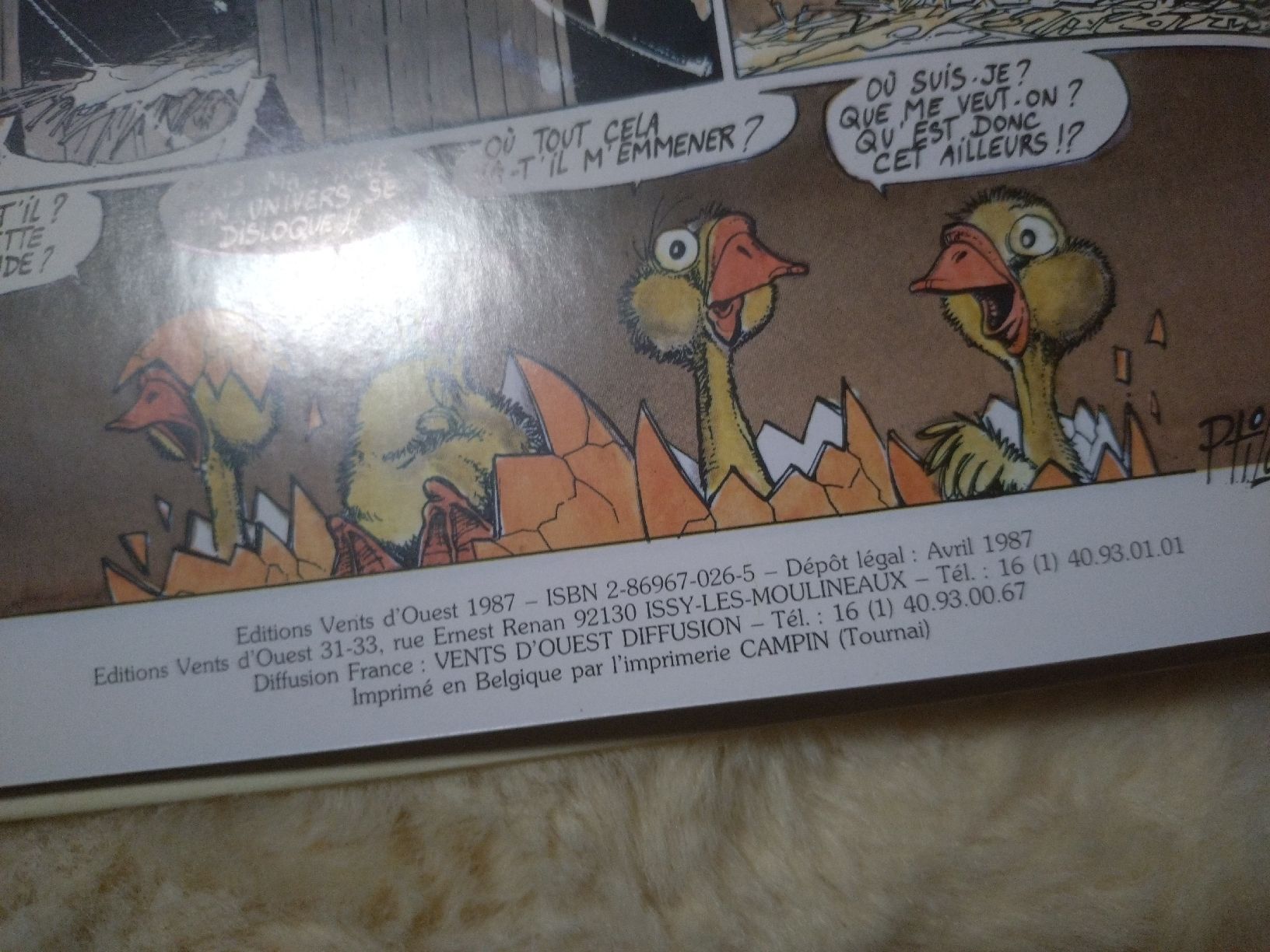 Fumetti: Ptiluc - Amours Volatiles - EO – Usato da Farvagny-le-Grand venduto da LaCaverne 4