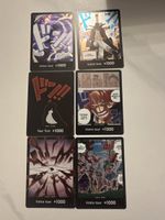 Lot de 6 cartes Don One Piece Card Game bon etat français