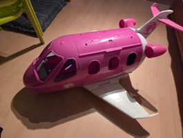 Avion Barbie rose, jouet pour enfant, bon état