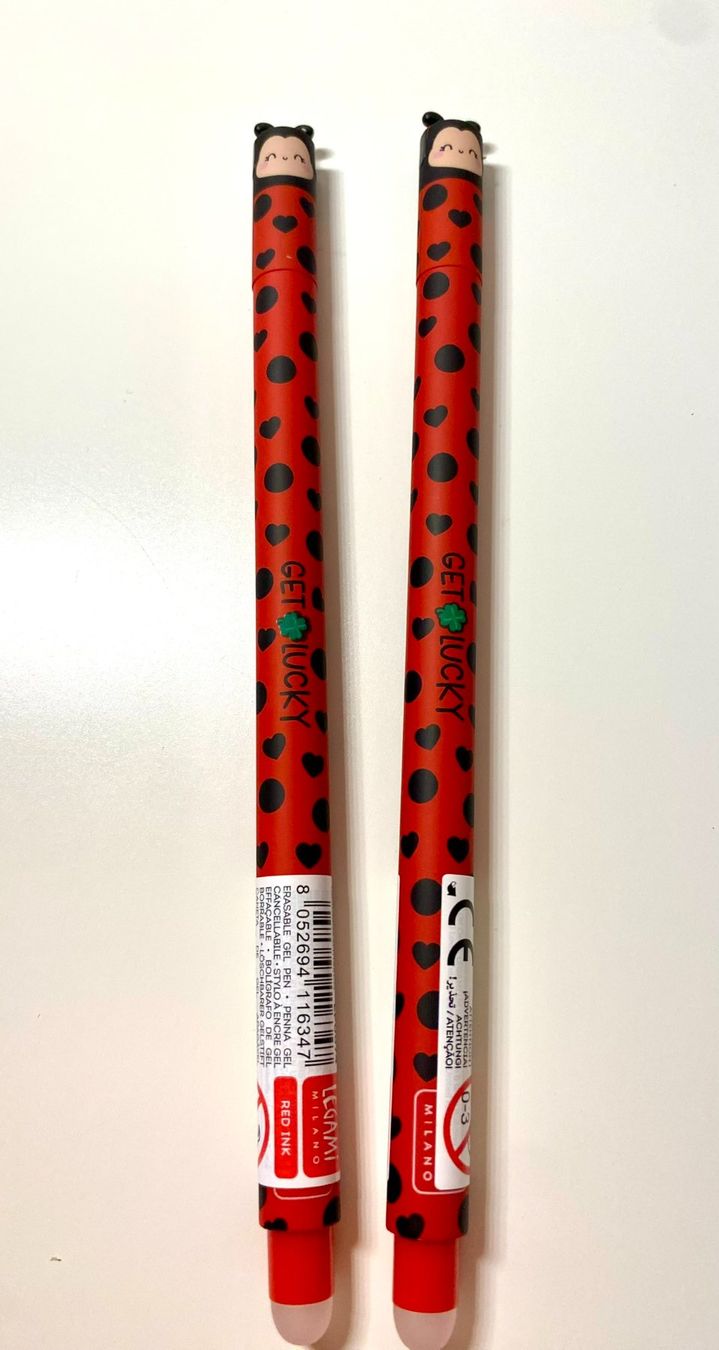 Legami Penna & Evidenziatori: 2x stylo Legami Coccinelle – Nuovo e nell'imballaggio originale da Bernex venduto da euma1976 1