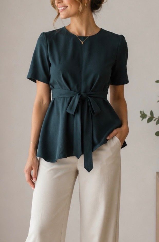 Zara Tops: Zara dark green top – Gebraucht aus Zürich von Eb_