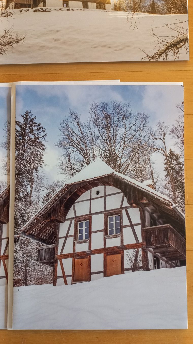 Cartoline postali: 8 Schöne Ballenberg Klappkarten A5 – Nuovo (secondo la descrizione) da Schliern b. Köniz venduto da joni20 3