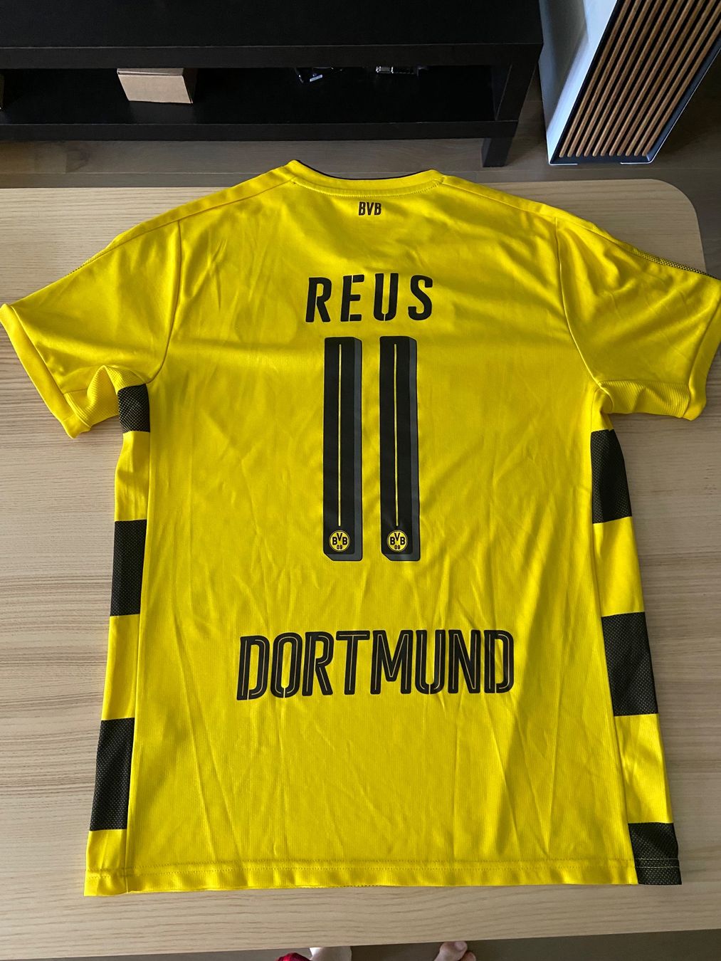 Puma Canottiere & Pantaloni: BVB Heimtrikot 17/18 mit Reus Flock – Usato da Bern venduto da KreisligaPele 3
