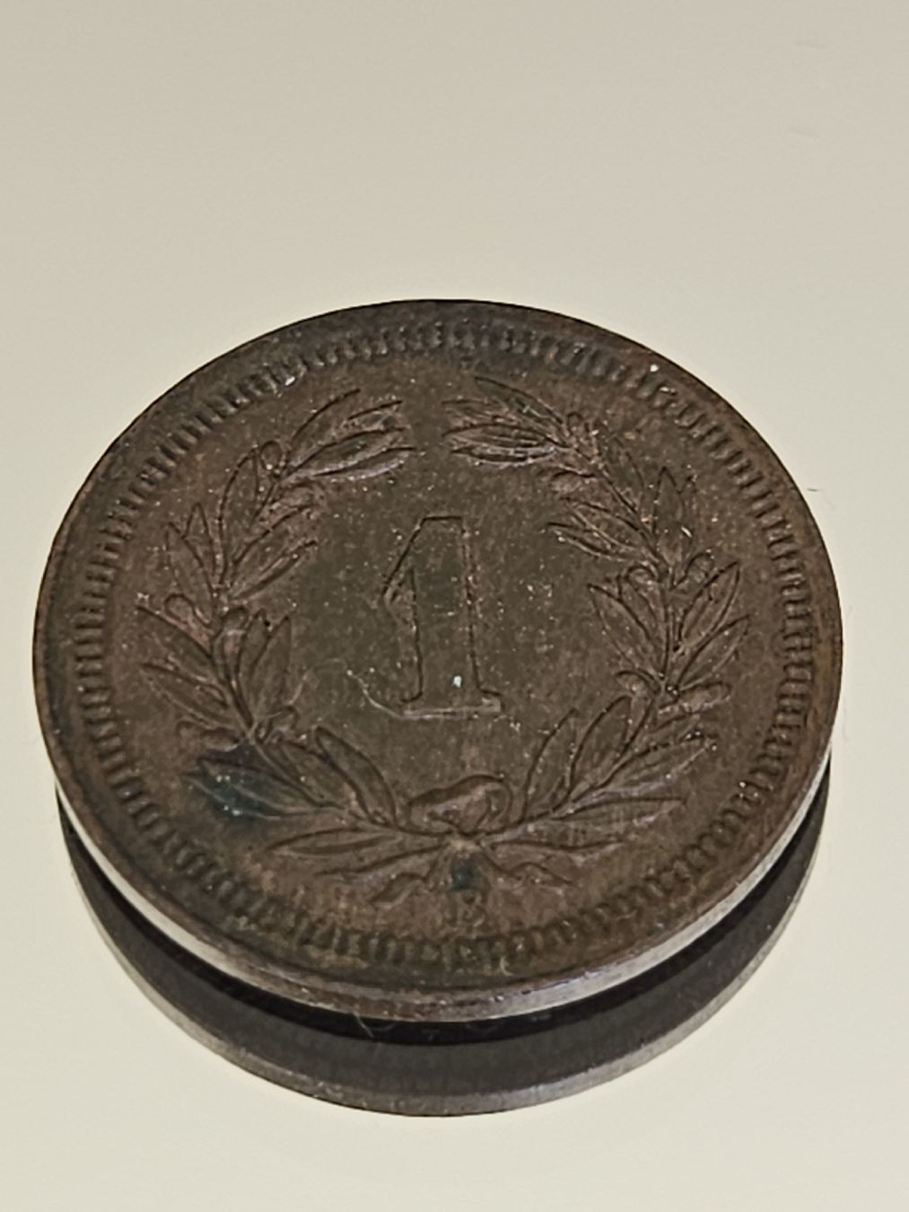 Tutti le monete: 1 Rappen 1878 – Usato da Pfäffikon ZH venduto da Melibol 1
