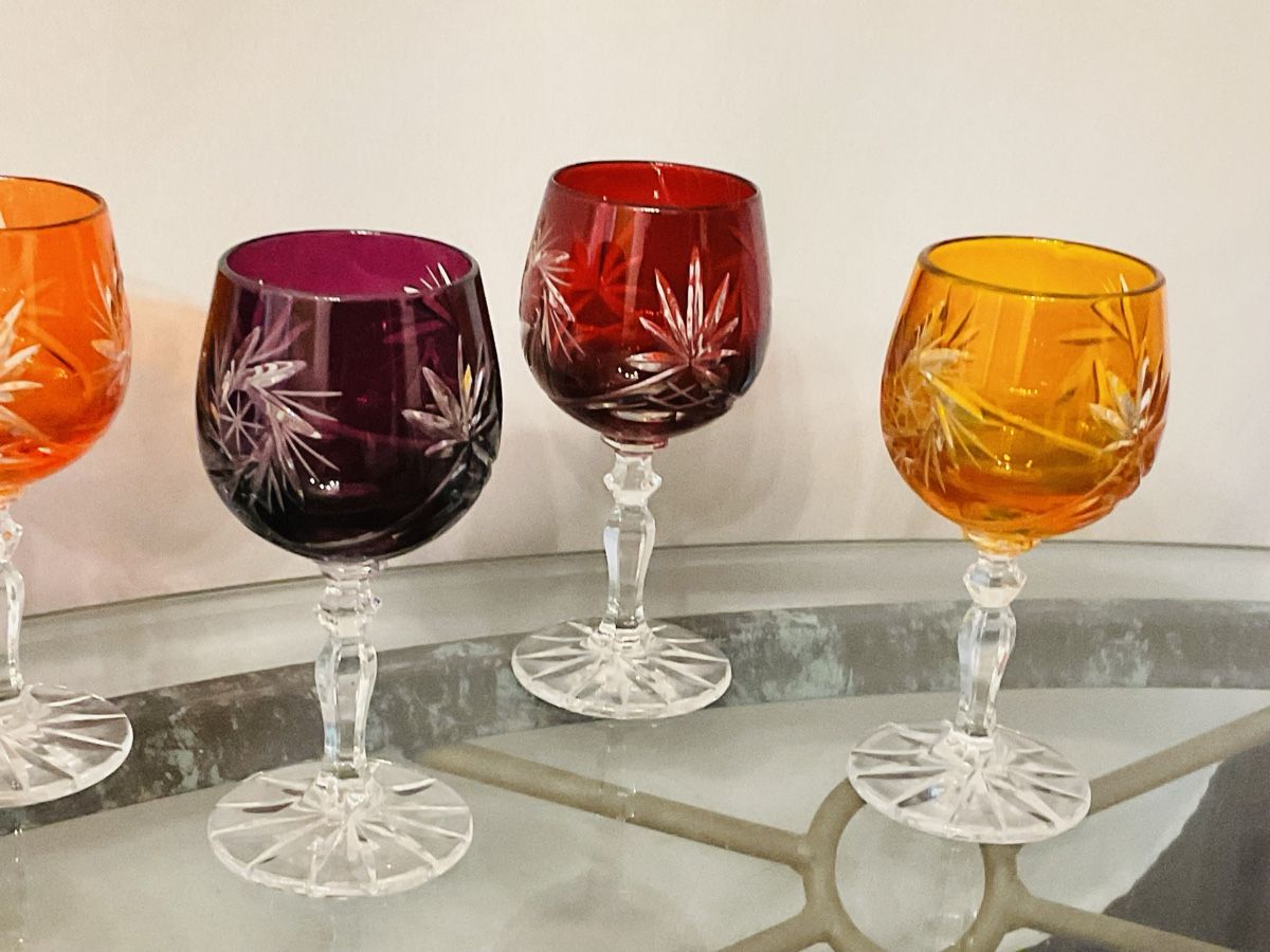 Gläser: VINTAGE BLEIKRISTALL RÖMER APERITIF GLÄSER – Gebraucht aus Boll von Laima1975 3