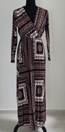 Maxikleid mit Ethno-Muster Italien Gr S/M neu,mit Etikett 