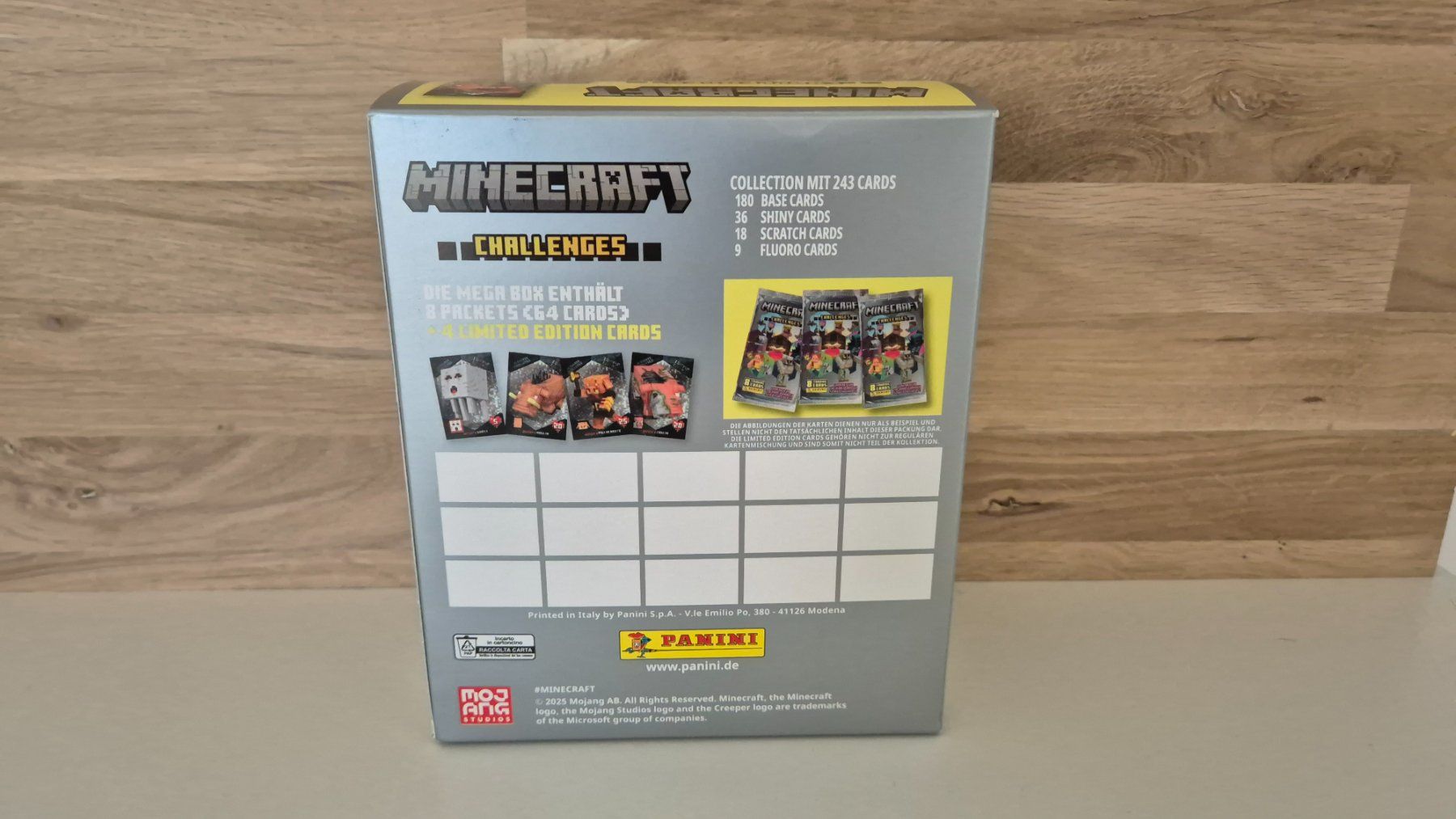 Panini Carte collezionabili: Minecraft Challenges Trading Cards Box Panini sealed - Neu – Nuovo e nell'imballaggio originale da Bassersdorf venduto da retrolab 1