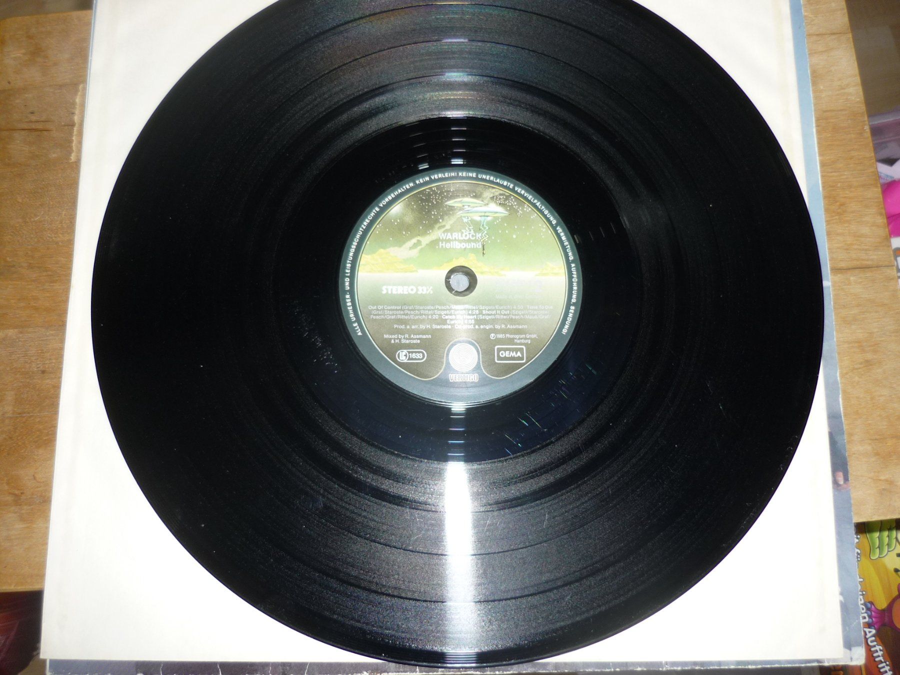 Vinyles: Warlock - Hellbound – D'occasion à Bowil par Familie_Kuenzi 2