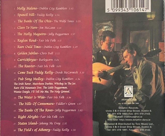 CD: Irish Pub Session - 25 Great Drinking Songs – Usato da Grüningen venduto da azulverde 1