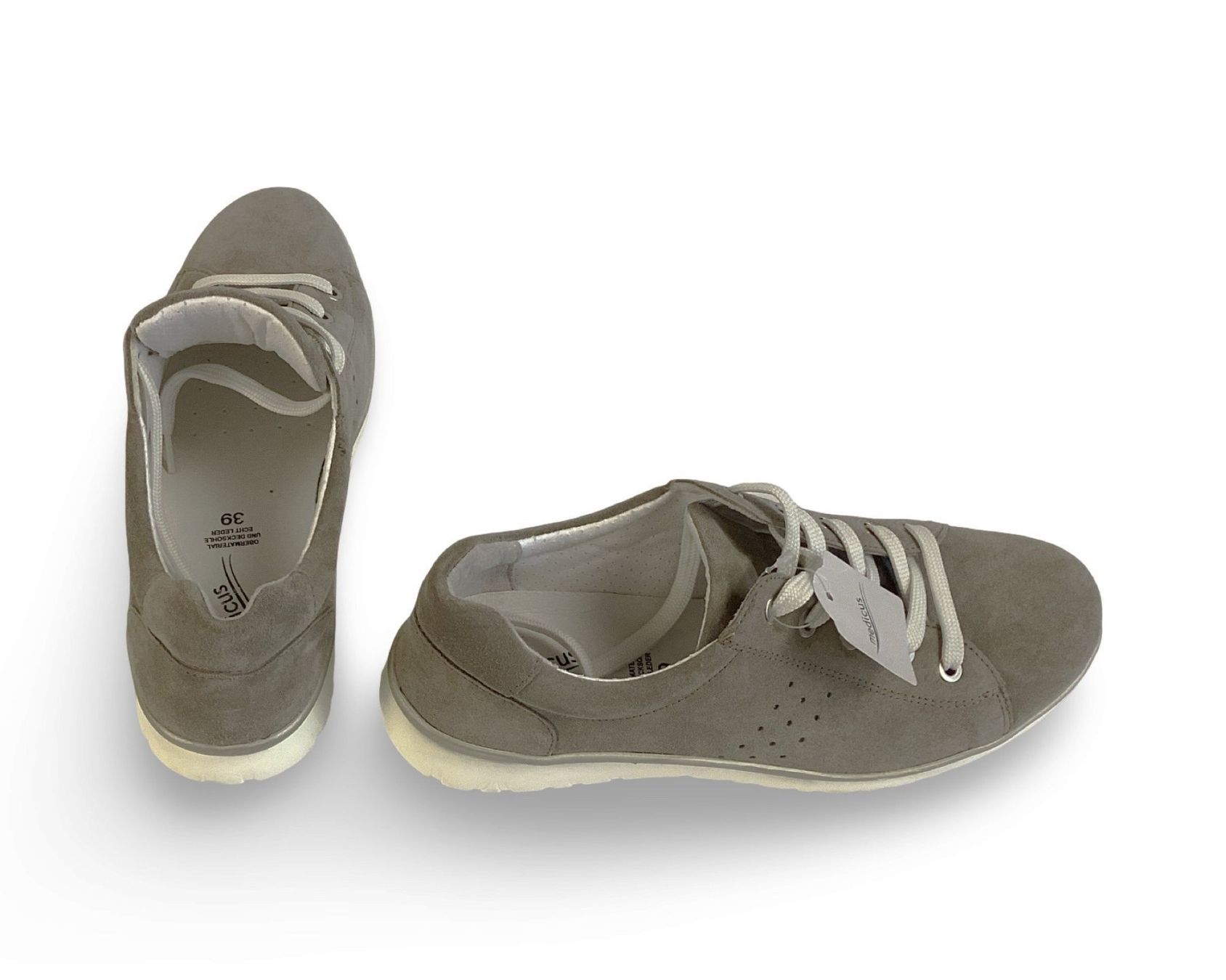Scarpe da donna: MEDICUS Sneaker Damen Gr. 39 Leder Beige – Usato da Zürich venduto da Restwert_Zuerich 9