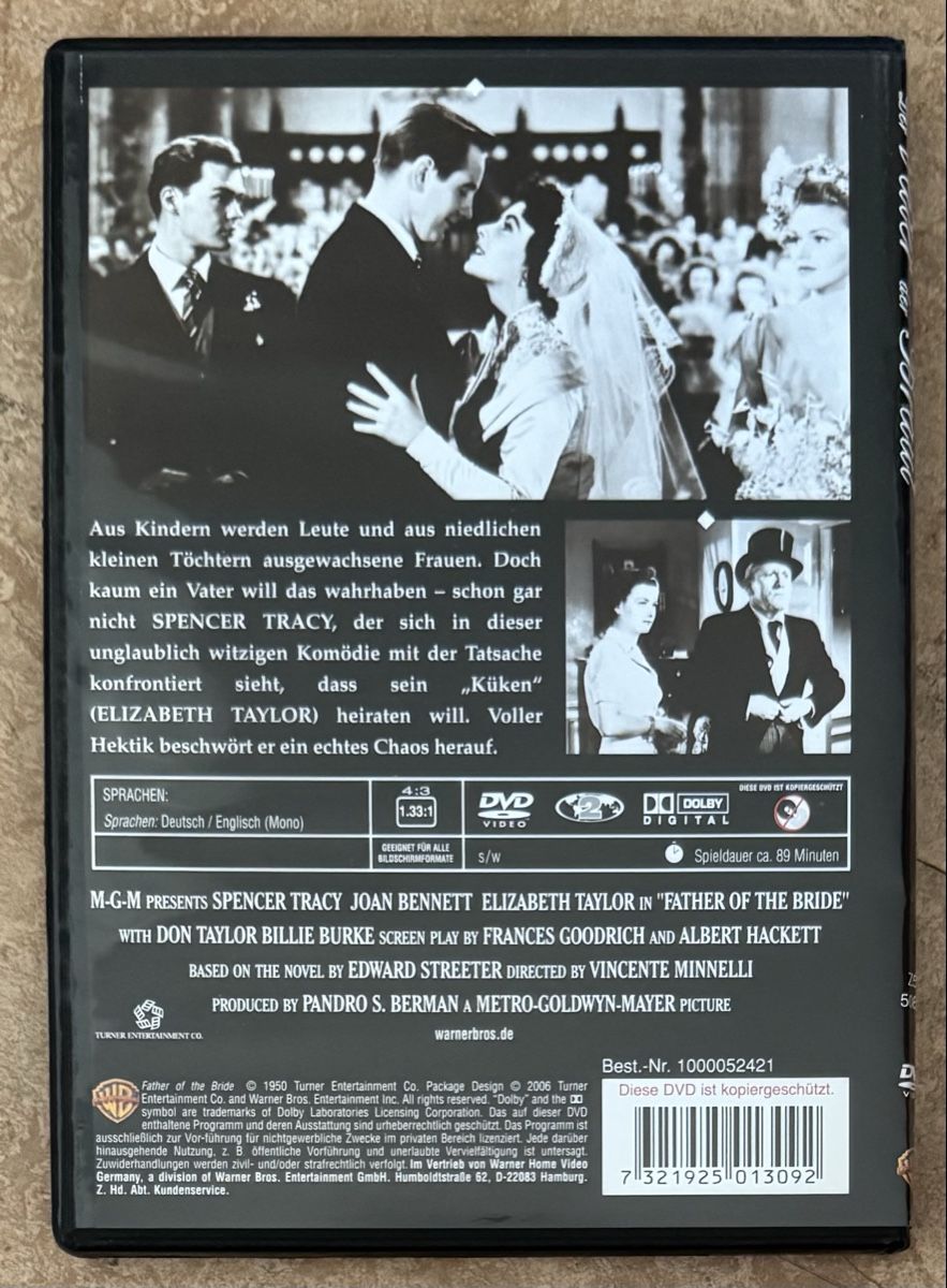Tutti i DVDs: DER VATER DER BRAUT  – Nuovo (secondo la descrizione) da Dietikon venduto da AndreaSch01 1