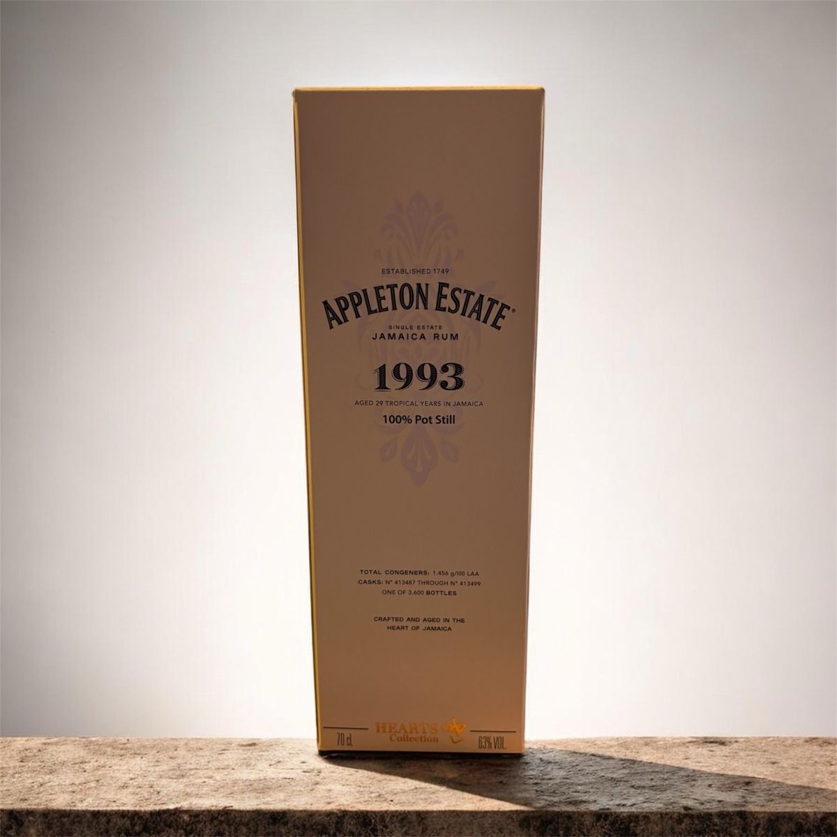 Bevande alcoliche: Appleton Hearts Collection 1993 – Nuovo e nell'imballaggio originale da Nyon venduto da Vitriole