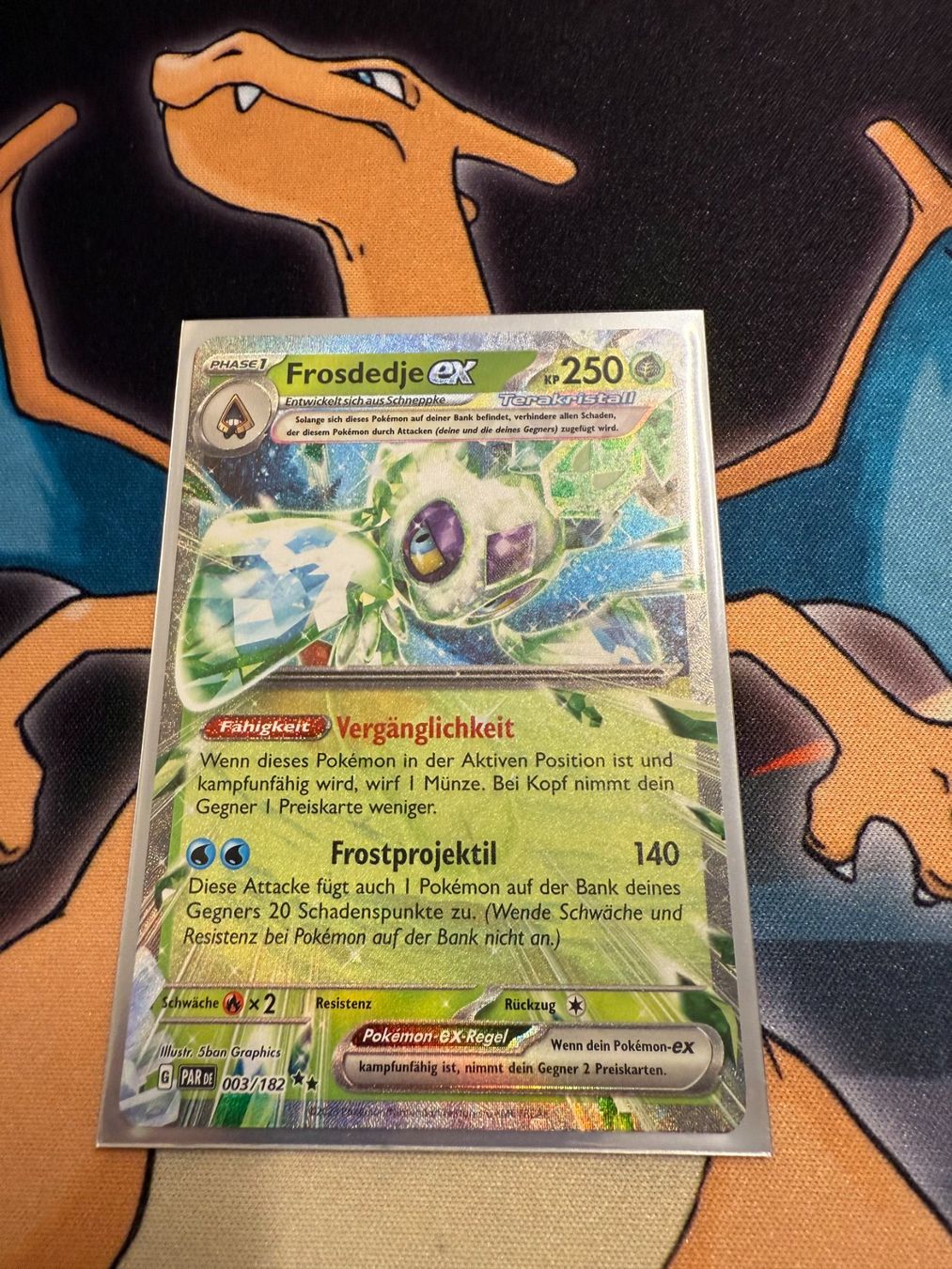 Pokémon Carte collezionabili: Frosdedje ex (PAR 003) - Paradoxrift – Nuovo (secondo la descrizione) da Bülach venduto da Pfrenzel