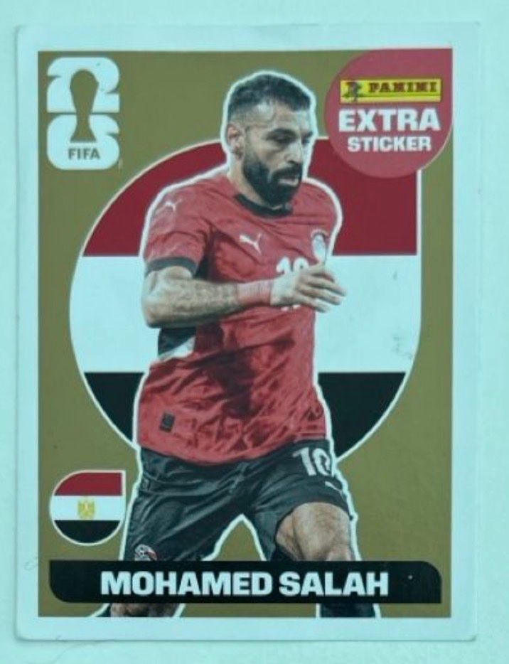 Panini Sammelbilder & Trading cards: Salah PANINI EXTRA GOLD – Neu (gemäss Beschreibung) aus Stäfa von greety1981