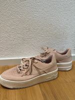 Nike Air Force 1 pink shoes