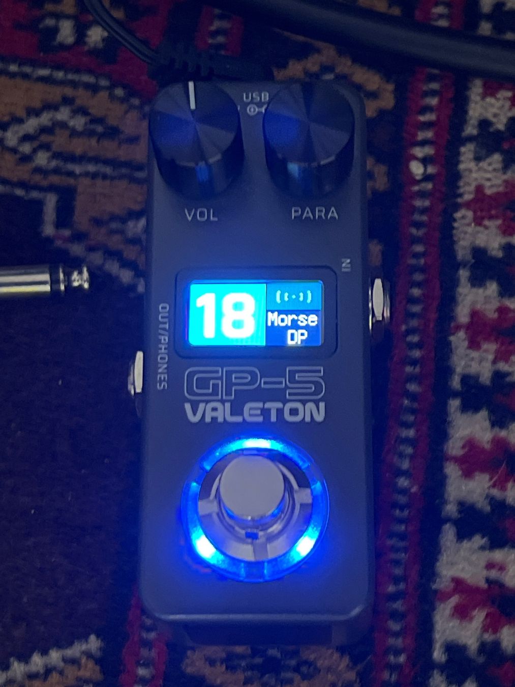 Strumenti musicali: Valeton GP-5 Multi-Effektpedal Gitarre neuwertig – Usato da Riehen venduto da salc 5