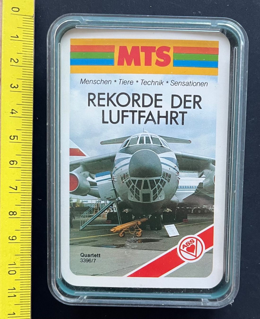 Giochi: MTS/ REKORDE DER LUFTFAHRT/QUARTETT/ 32 Karten – Usato da Wabern venduto da DaxKarten-75