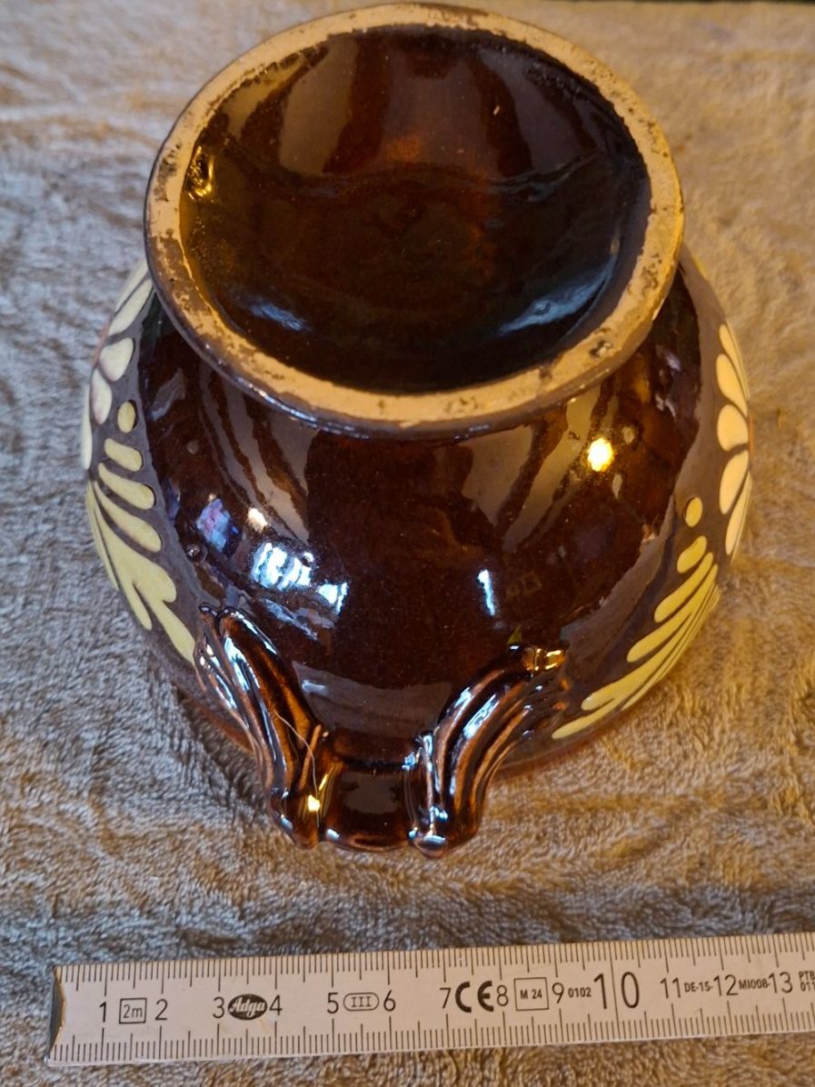 Ciotole: Rustikale Keramik Schale mit Blumen Dekor - Vintage – Nuovo (secondo la descrizione) da Otelfingen venduto da silver-moon 3